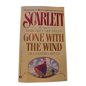 Alexandra Ripley SCARLETT Sequel to Gone with the Wind Warner Books 0446363251